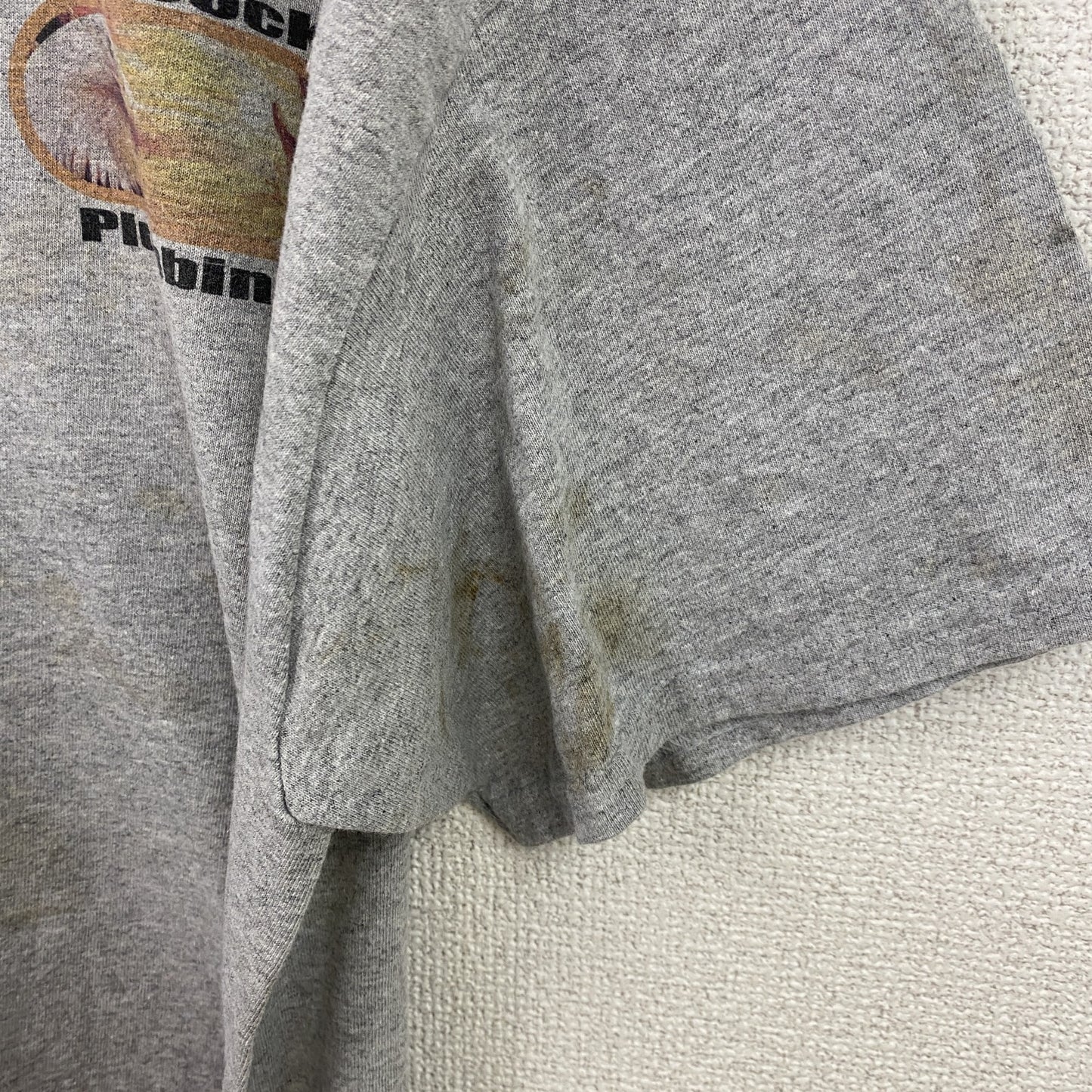 GILDAN　ギルダン　半袖Tシャツ　グレー　灰色　Lサイズ