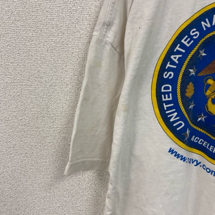 00s　Murina　半袖両面プリントTシャツ　ヴィンテージ　白　ホワイト　XLサイズ
