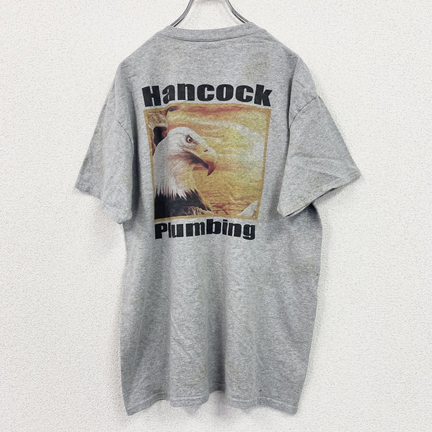 GILDAN　ギルダン　半袖Tシャツ　グレー　灰色　Lサイズ