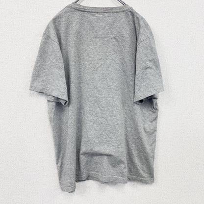DENIM SEVENTY THREE　半袖プリントTシャツ　ロボT　灰色　霜降りグレー　2XLサイズ