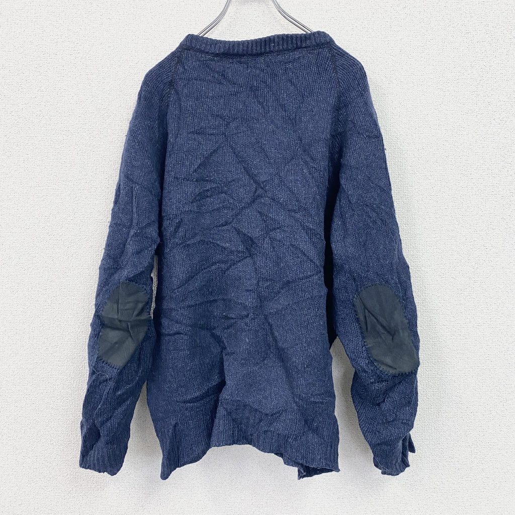 LEVI’S　リーバイス　ウールニットセーター　くすみブルー　XLサイズ