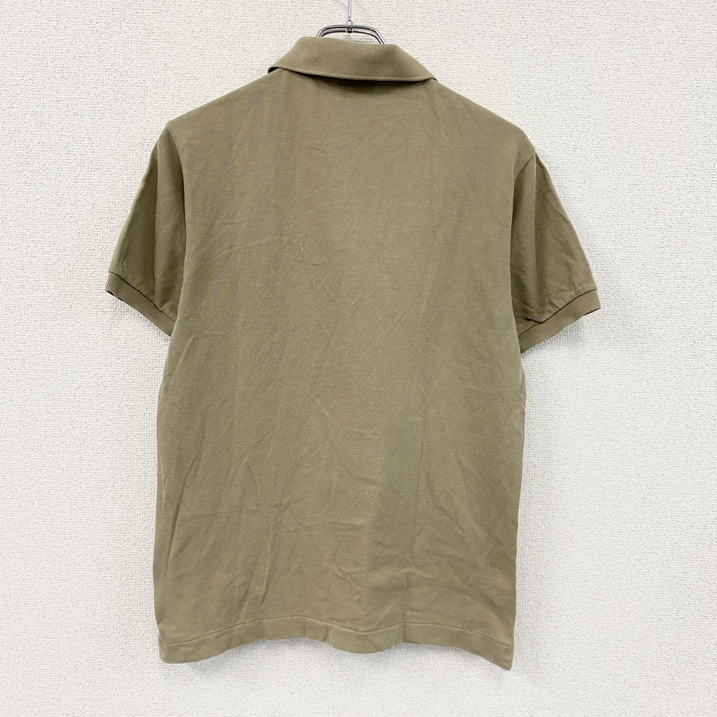 LACOSTE　ラコステ　半袖ポロシャツ　茶色　ブラウン　3サイズ