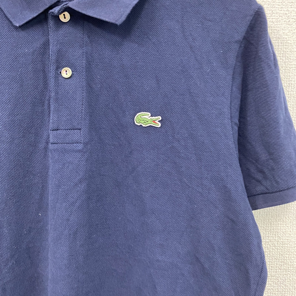 LACOSTE　ラコステ　半袖ポロシャツ　紺　ネイビー　Mサイズ　