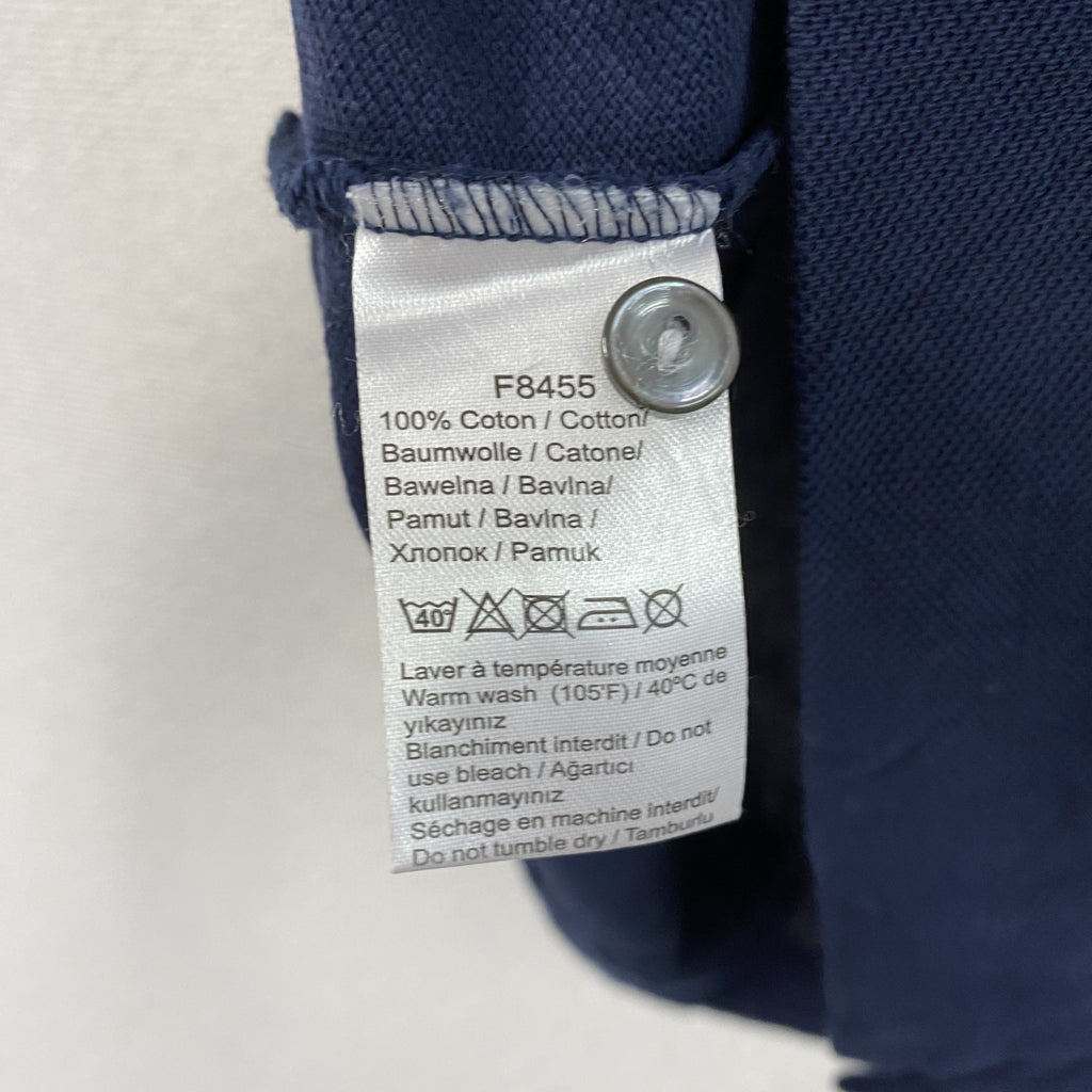LACOSTE　ラコステ　半袖ポロシャツ　紺　ネイビー　Mサイズ　