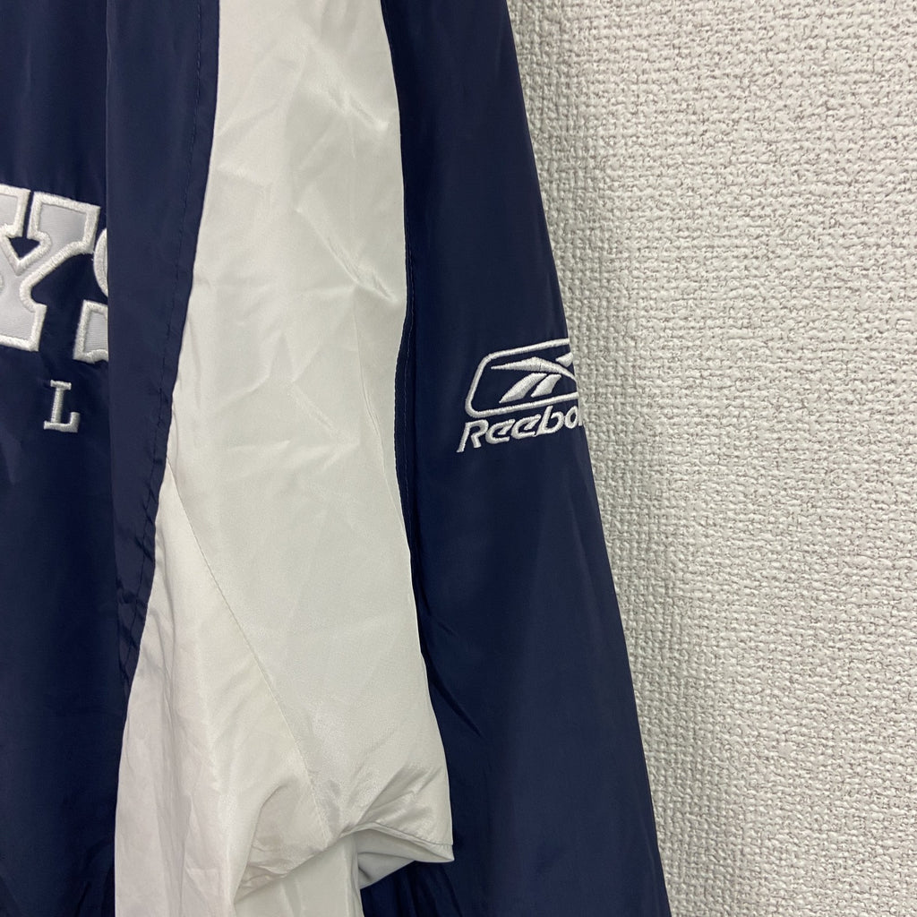～00s　Reebok　リーボック　プルオーバージャケット　ヴィンテージ　紺　ネイビー　Lサイズ