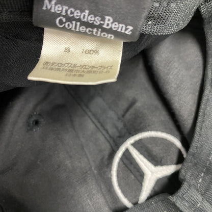 Mercedes Benz　メルセデスベンツ　6パネルキャップ　ベースボールキャップ　黒　ブラック　