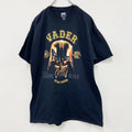 STAR WARS　スターウォーズ　Darth Vader　ダースベイダー　半袖プリントTシャツ　ブラック　XLサイズ