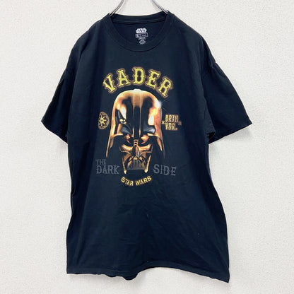 STAR WARS　スターウォーズ　Darth Vader　ダースベイダー　半袖プリントTシャツ　ブラック　XLサイズ