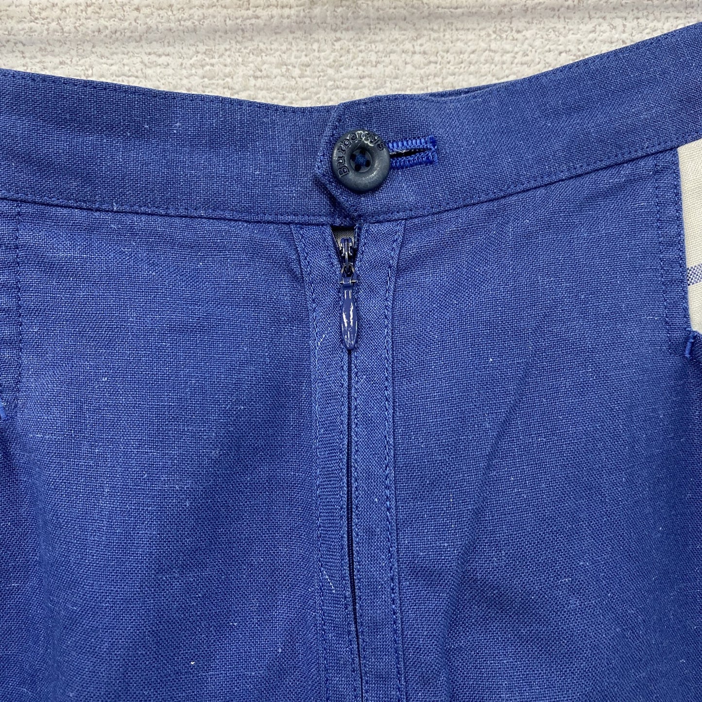 Burberrys　バーバリーズ　ハーフパンツ/ショートパンツ　キュロット　青　ブルー　ホワイト　Lサイズ