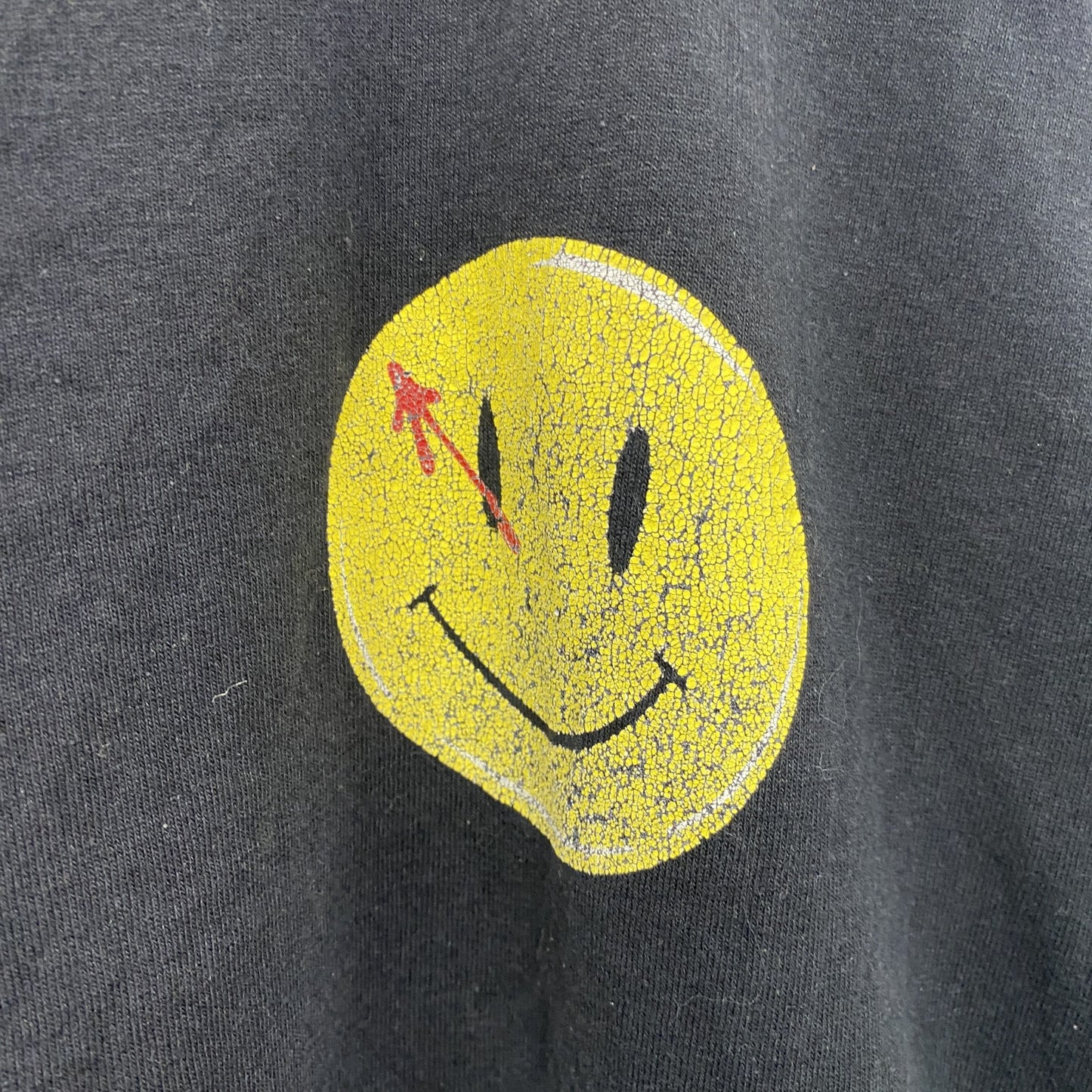 00s　JERZEES　ジャージーズ　Watchmen　ウォッチメン　半袖Tシャツ　ムービーT　黒　ブラック　Lサイズ