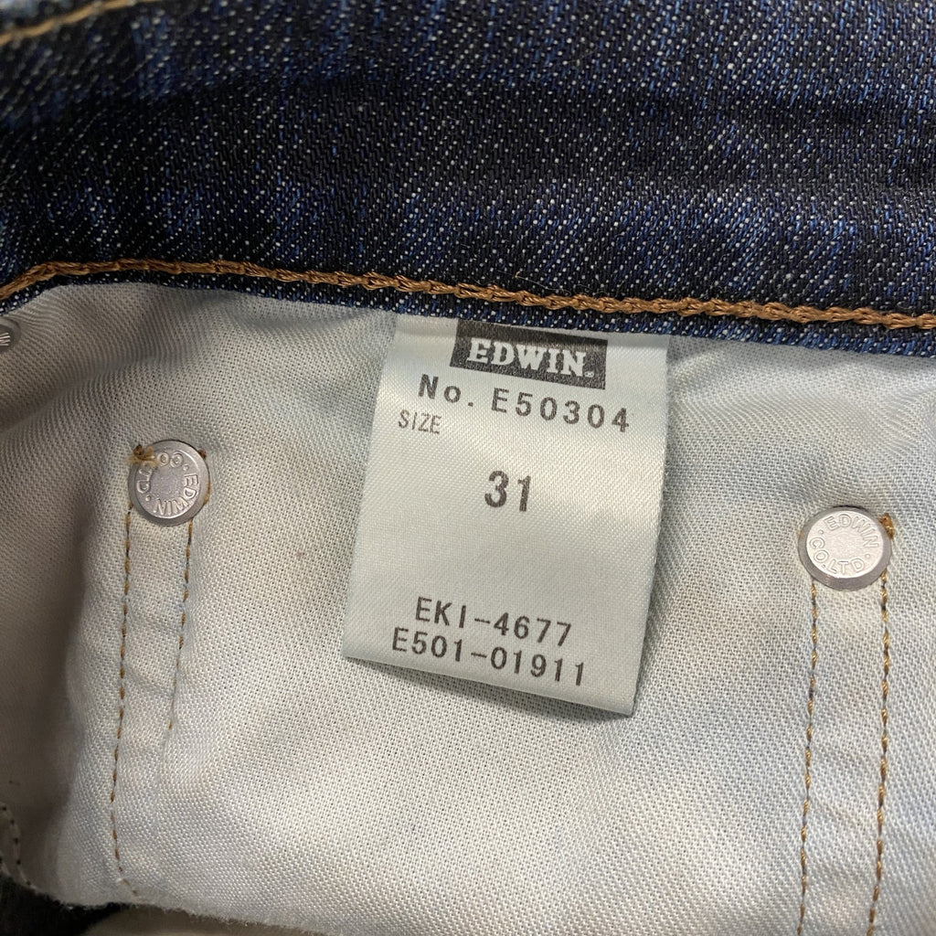 EDWIN　エドウィン　503　デニムパンツ/ジーンズ　ジップフライ　インディゴ　31サイズ