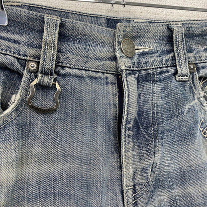 VANSON　バンソン　ハーフデニムパンツ/ショートパンツ　インディゴ　30サイズ