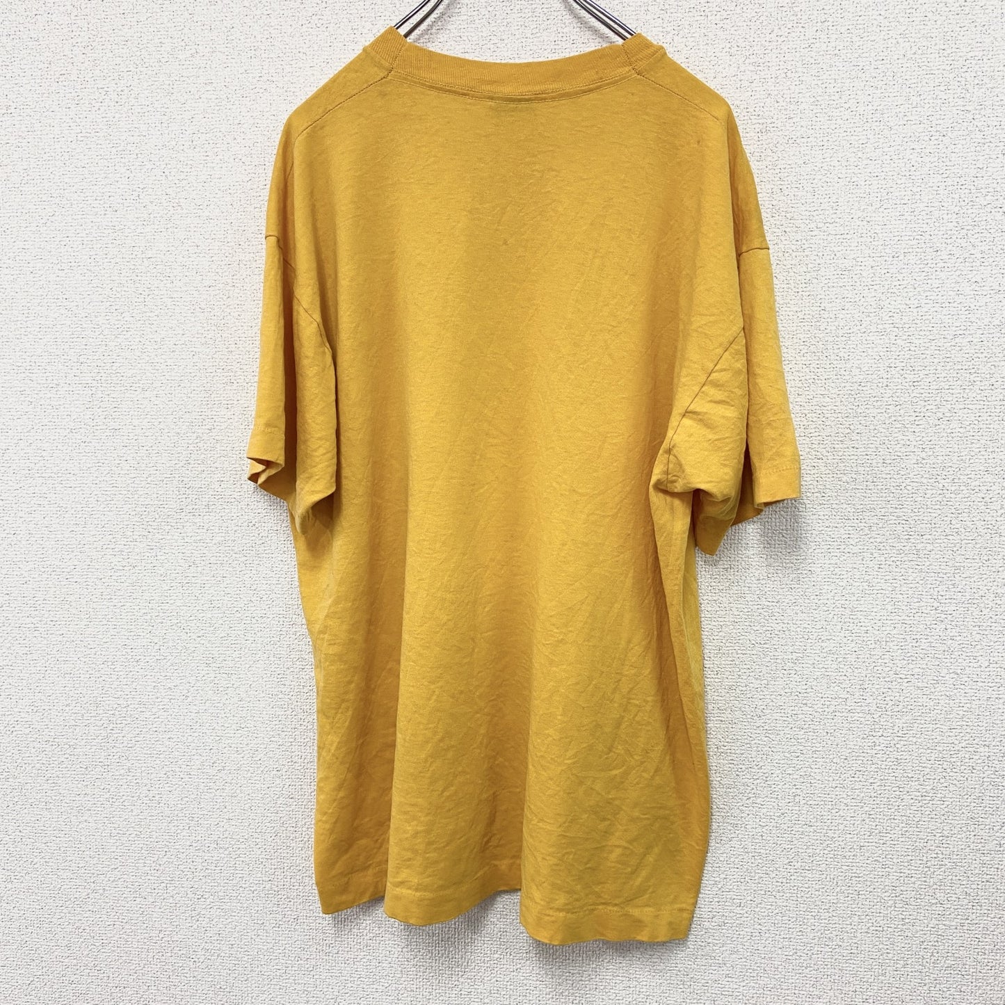 ～90s　SCREEN STARS　半袖プリントTシャツ　Bee　蜂　シングルステッチ　黄色　イエロー　XLサイズ