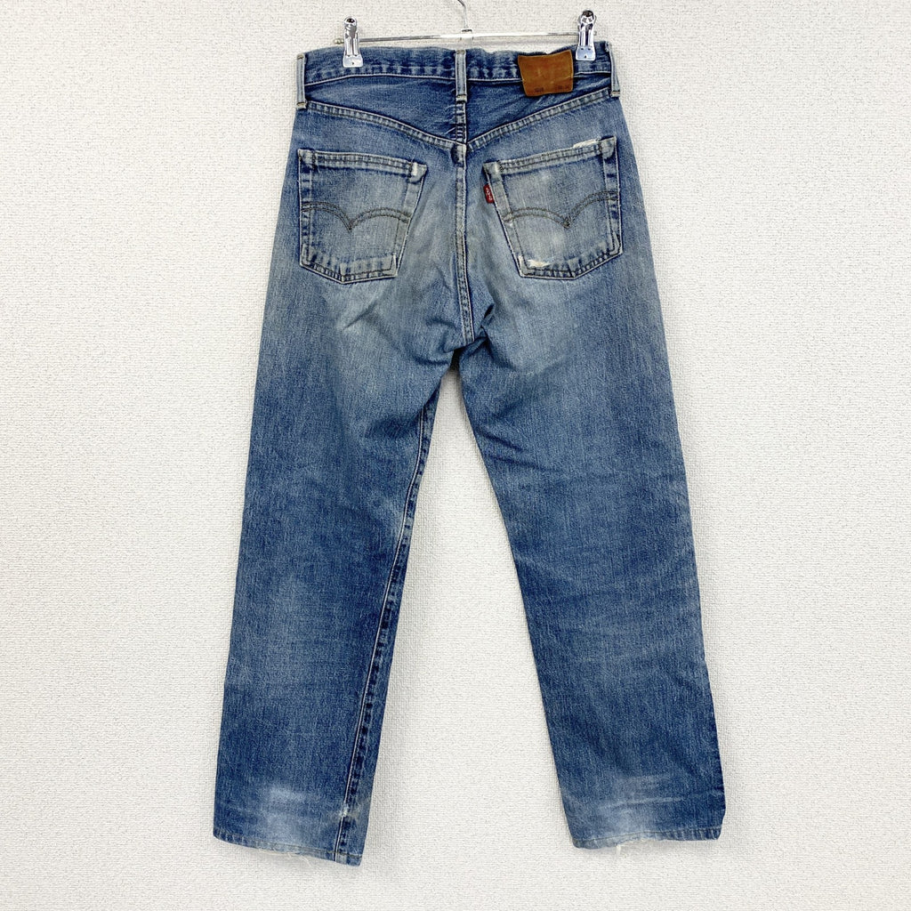 Levi’s　リーバイス　503B　ダメージデニムパンツ/ジーンズ　ボタンフライ　縦落ち　インディゴ　W30サイズ