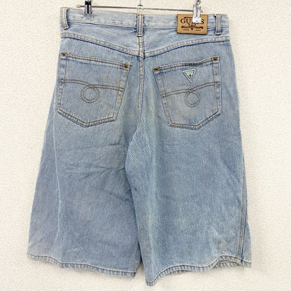 GUESS JEANS　ゲスジーンズ　ハーフデニムパンツ/ショートパンツ　インディゴ　W32サイズ