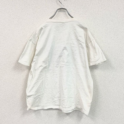 00s　FRUIT OF THE LOOM　誰やねん　半袖プリントTシャツ　ヴィンテージ　白　ホワイト　XLサイズ