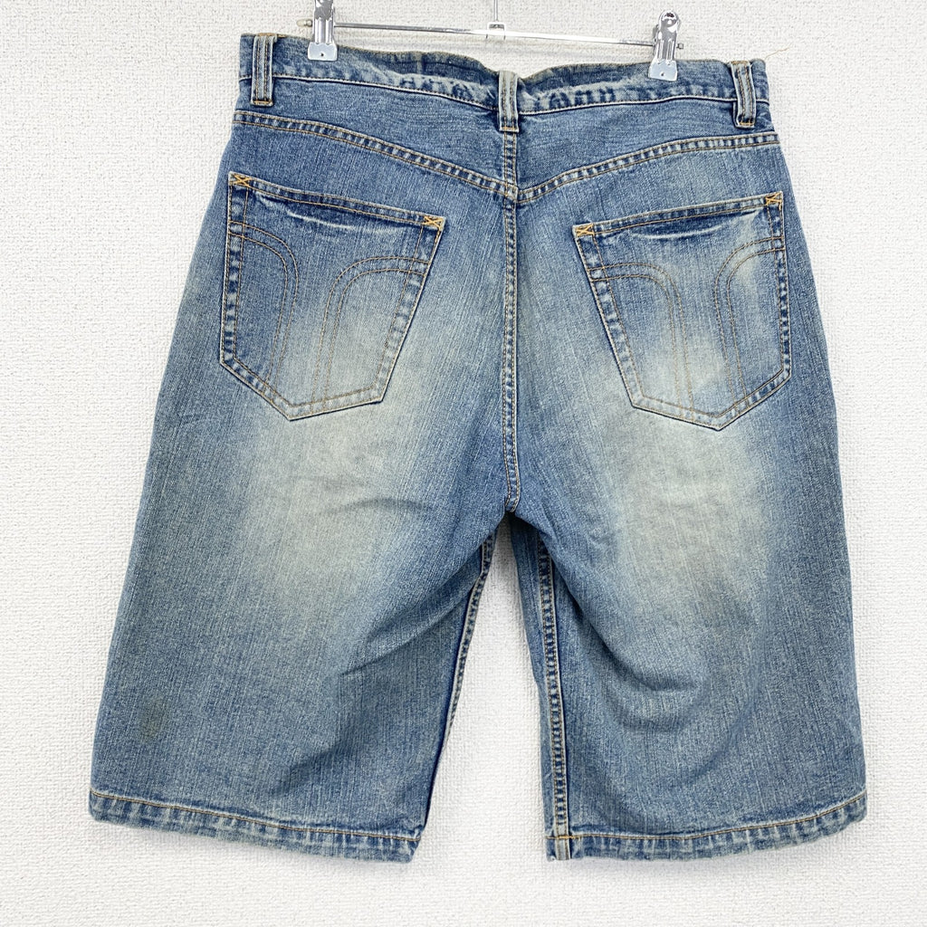 Dickies　ディッキーズ　デニムハーフパンツ/ショートパンツ　縦落ち　インディゴ　XLサイズ