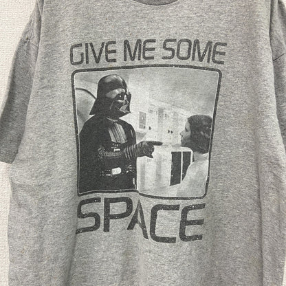 STAR WARS　スターウォーズ　Darth Vader　ダースベイダー　半袖プリントTシャツ　グレー　XLサイズ