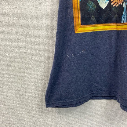 STEP BROTHERS　俺たちステップブラザース　半袖ムービープリントTシャツ　紺色　ネイビー　Lサイズ