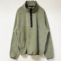 古着 used　L.L.Bean　エルエルビーン　長袖フリースジャケット　プルオーバー　ハーフボタン　ビッグシルエット　XLサイズ