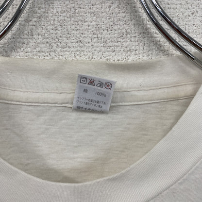 ～90s　NIKE　ナイキ　Air Jordan　半袖Tシャツ　シングルステッチ　スウッシュ　白　ホワイト　Lサイズ