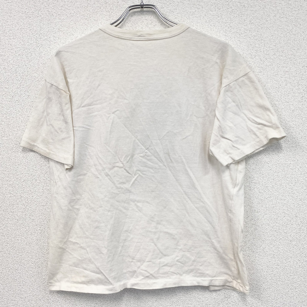 90s　ONE LOVE　半袖プリントTシャツ　ヴィンテージ　シングルステッチ　白　ホワイト　XLサイズ