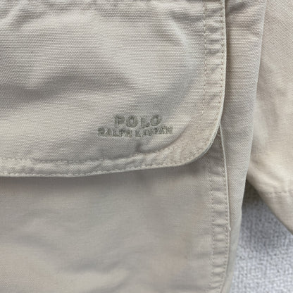 90s　POLO by Ralph Lauren　ラルフローレン　ハンティングジャケット　クリーム色　Lサイズ