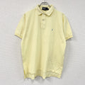 POLO by Ralph Lauren　ポロバイラルフローレン　半袖ポロシャツ　刺繡ロゴ　黄色　イエロー　Mサイズ