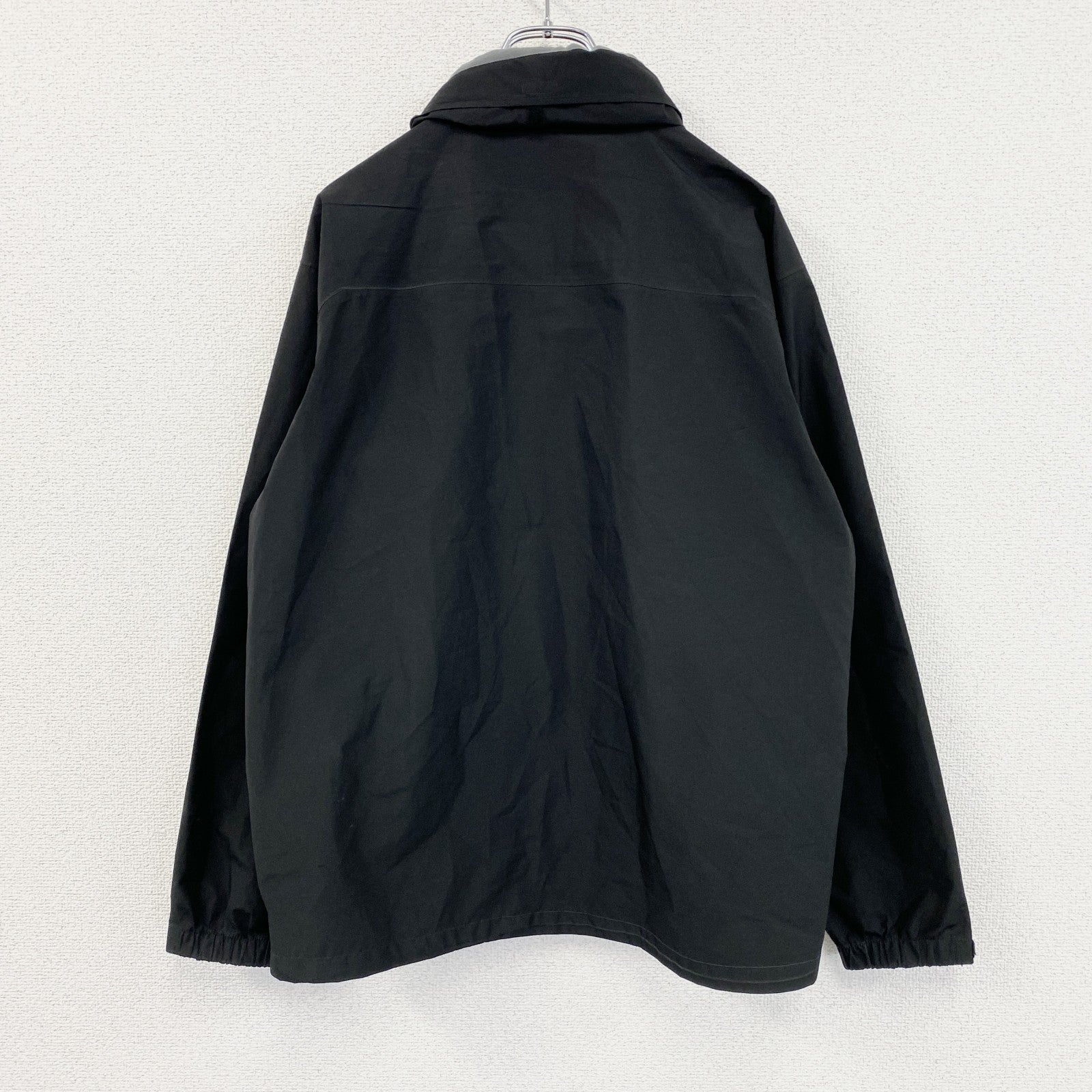 MIZUNO　ミズノ　GORE-TEX　レインジャケット　フルジップジャケット　黒　ブラック　Mサイズ