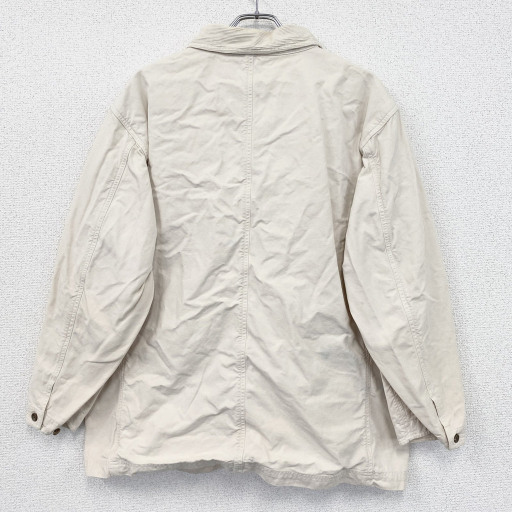 90s　POLO by Ralph Lauren　ラルフローレン　ハンティングジャケット　クリーム色　Lサイズ