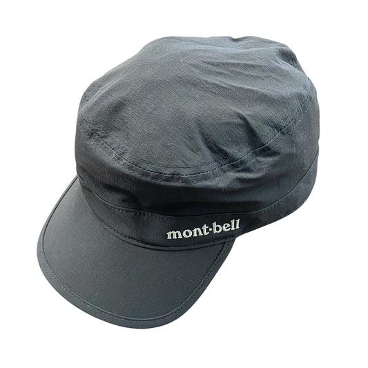 mont-bell　モンベル　ストレッチO.D.ワークキャップ　リップストップ　黒　ブラック　Sサイズ