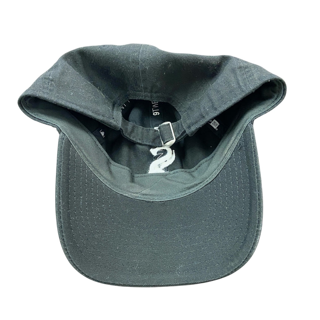 NEW ERA　シカゴホワイトソックス　キャップ　刺繡ロゴ　黒　ブラック