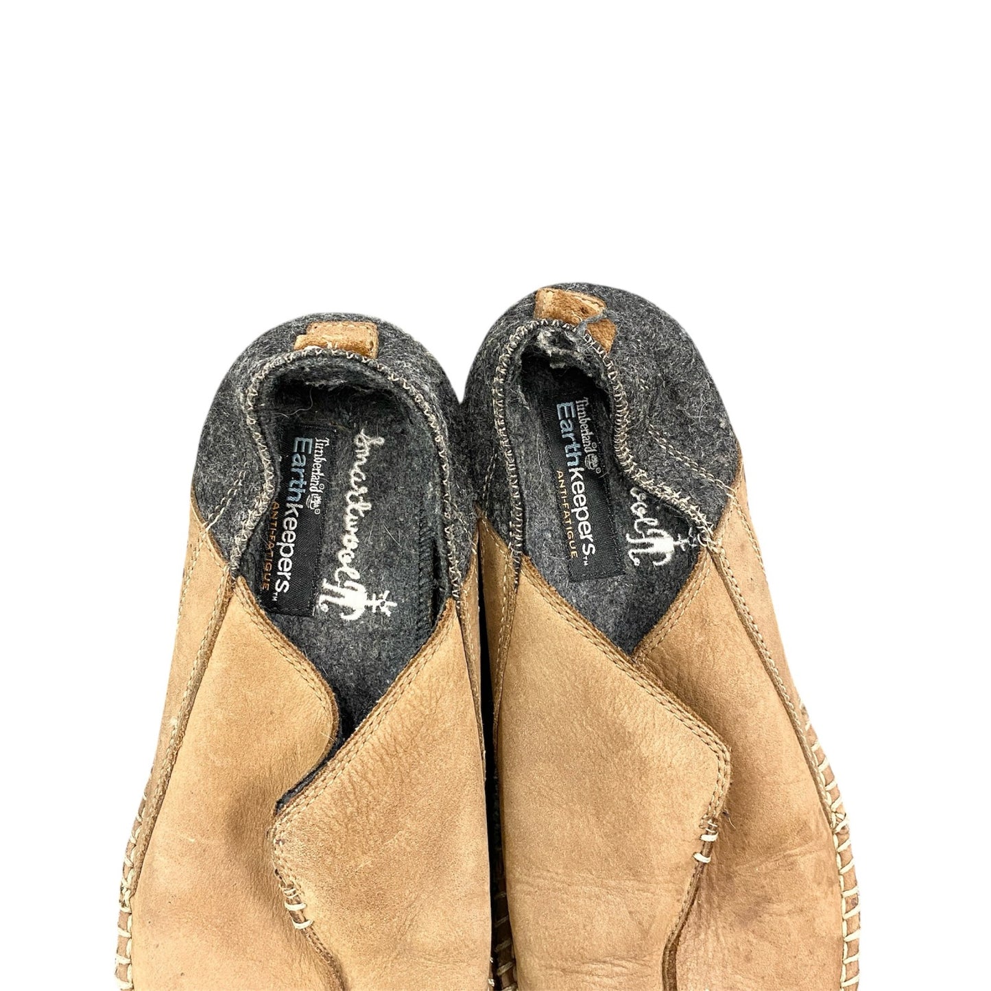 Timberland Earthkeepers ANTIFATIGUE　ティンバーランド　レザースリッポン　キャメル　ベージュ　7Mサイズ