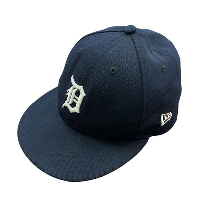 NEW ERA　ニューエラ　MLB　デトロイトタイガース　59FIFTY　6パネルキャップ　ベースボールキャップ　紺　ネイビー