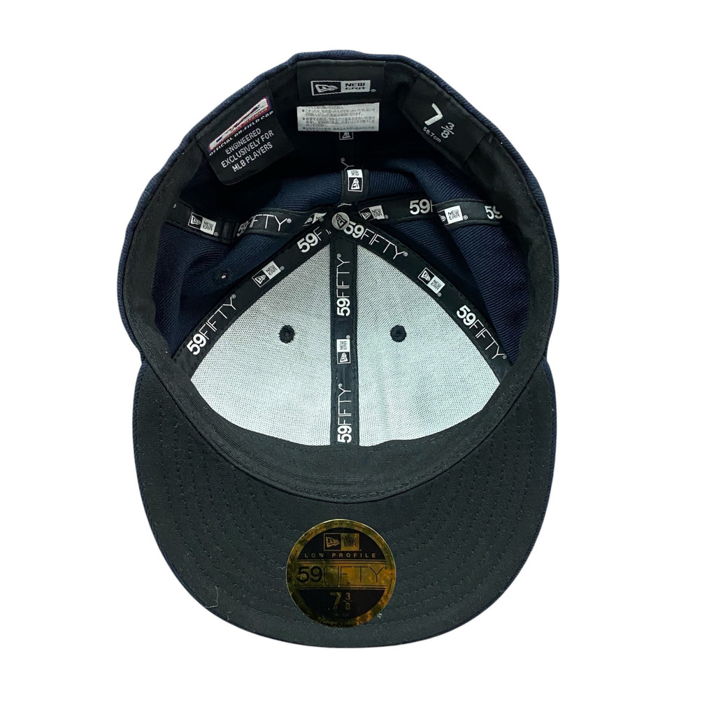 NEW ERA　ニューエラ　MLB　デトロイトタイガース　59FIFTY　6パネルキャップ　ベースボールキャップ　紺　ネイビー