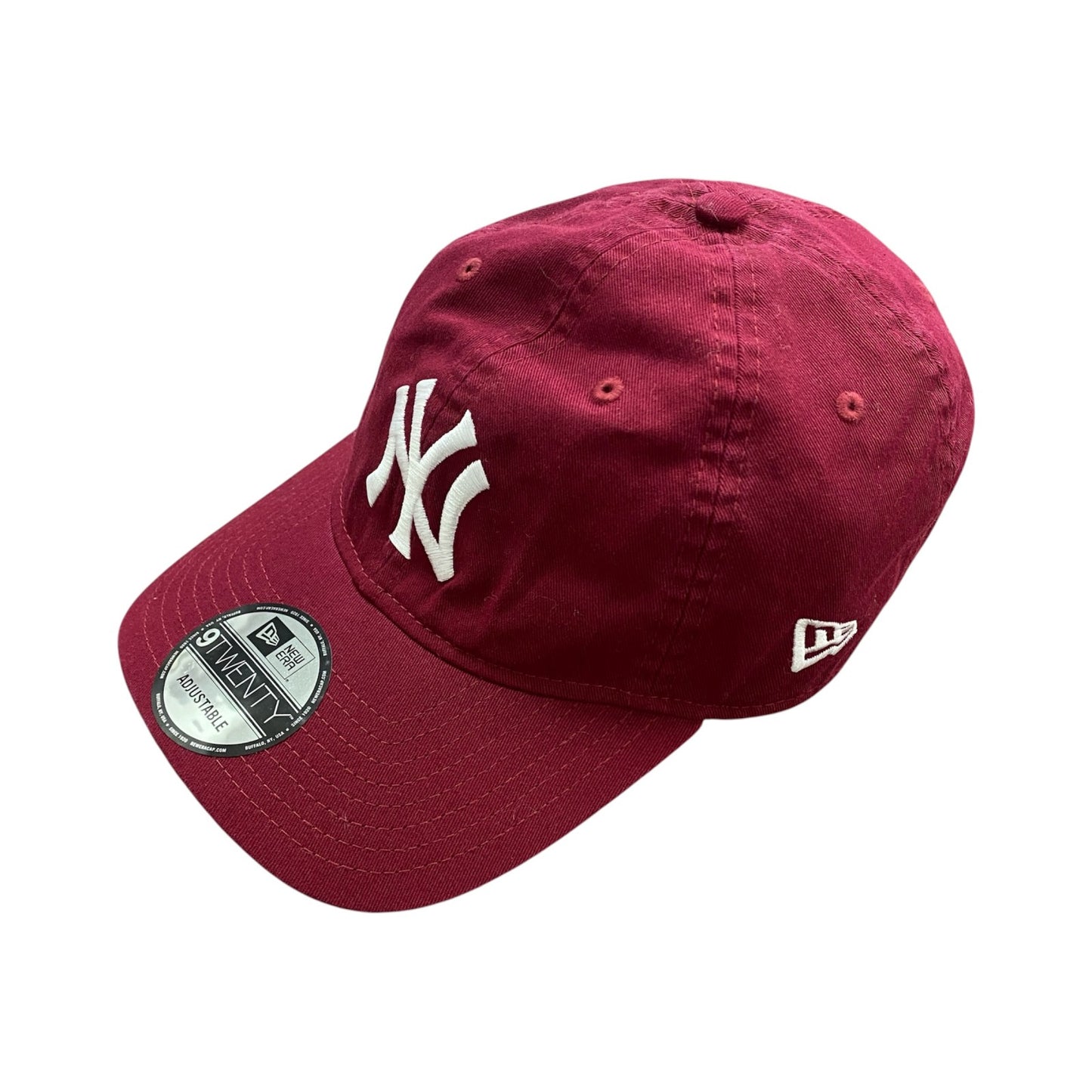 NEW ERA　ニューエラ　ニューヨークヤンキース　9TWENTY　6パネルキャップ　ベースボールキャップ　赤　レッド