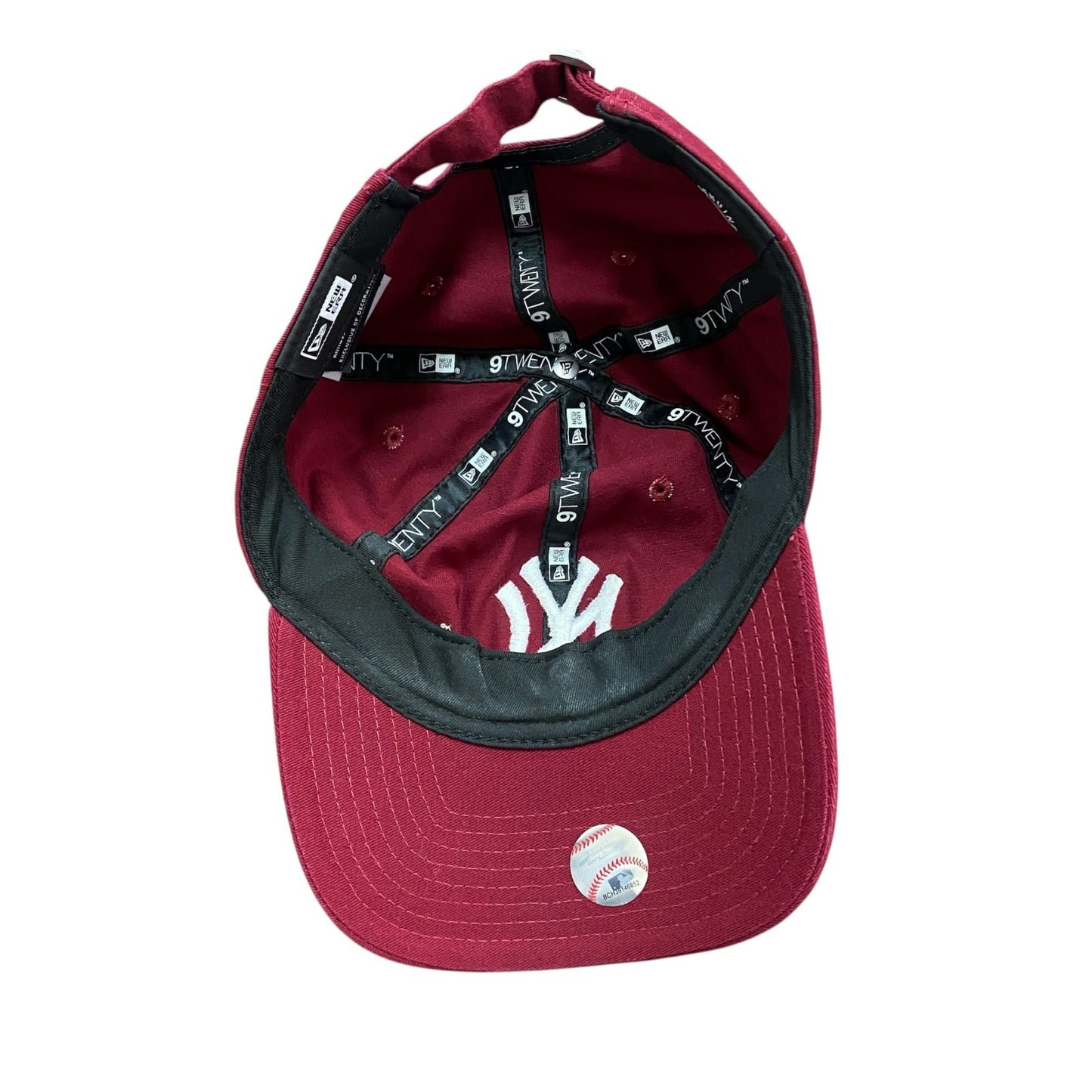 NEW ERA　ニューエラ　ニューヨークヤンキース　9TWENTY　6パネルキャップ　ベースボールキャップ　赤　レッド