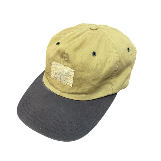 90s　DOUBLE RL　ダブルアールエル　RRL　三ツ星　6パネルキャップ　ベースボールキャップ　ベージュ