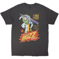 TOY STORY　トイストーリー　DISNEY　ディズニー　The Original Buzz　バズライトイヤー　半袖プリントＴシャツ　オフィシャル　グレー　Lサイズ【新品・正規品】